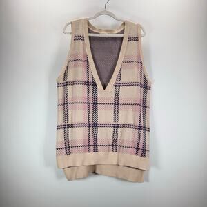 So Sweater Vest Size XL Preppy Schoolgirl Academia Barbie